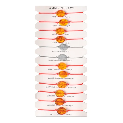 Natūralaus Baltijos gintaro apyrankė „Baltijos šviesos juosta“